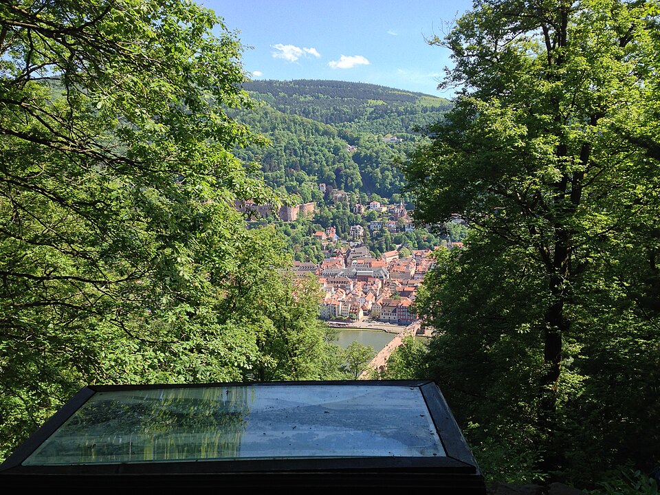 Philosophenweg und Neckarblick