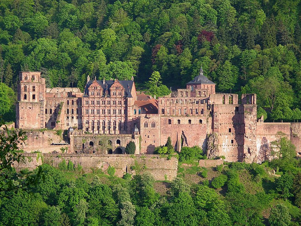 Heidelberger Schloss und Königstuhlwald